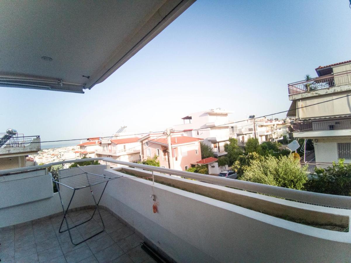 山脚下，舒适温馨海景公寓 Athen Exterior foto
