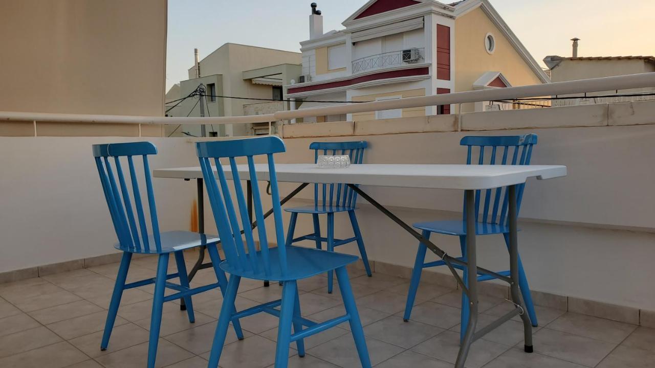 山脚下，舒适温馨海景公寓 Athen Exterior foto