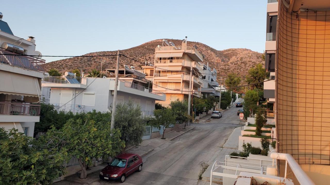 山脚下，舒适温馨海景公寓 Athen Exterior foto